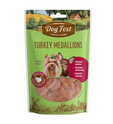 Turkey Medallions For Small Breeds