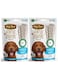 Dog Fest Dental Treats Sandwich for Adult Dogs &ndash; Turkey 90g Pack of 2   Oral Care Chews