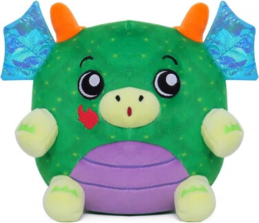 Dream Beams glow in the dark - Wave 3, Draco the dragon (7.5"/18cm) - Vacuum Pack w/ hangtag
