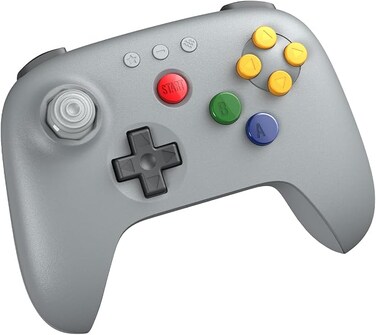 8BitDo 64 Bluetooth Controller (Grey)