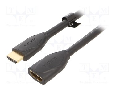 VENTION HDMI Extension Cable 2M Black
(B08GQR39GW) Model # VAA-B06-B200