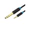 VENTION 6.5mm Male to 3.5mm Male Audio Cable 1.5M Black Model # BABBG