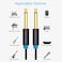 VENTION 6.5mm Male to Male Audio Cable 1.5M Black Model # BAABG