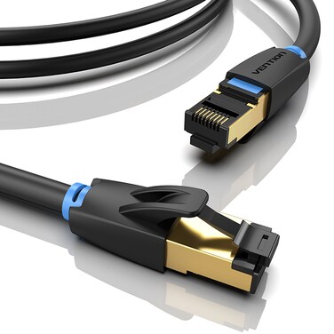 VENTION Cat.8 SSTP Patch Cable 8M Black Model # IKABK