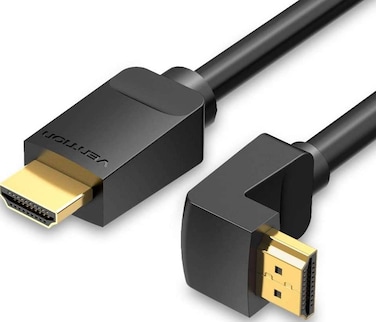 VENTION HDMI Right Angle  Cable 270 Degree 3M Black Model # AAQBI
