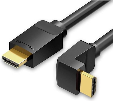 HDMI Right Angle  Cable 90 Degree 1M Black Model # AARBF