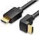 HDMI Right Angle  Cable 90 Degree 1M Black Model # AARBF
