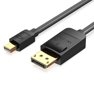 VENTION 4K DisplayPort to HDMI Cable 1M Black Model # HAGBF