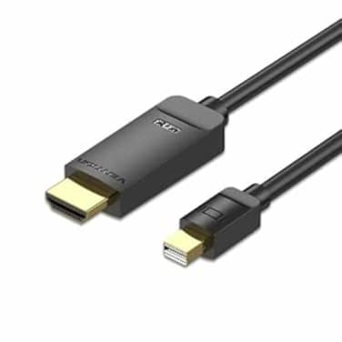 VENTION 4K Mini DisplayPort to HDMI Cable 2M Black Model # HAHBH