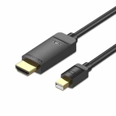 VENTION 4K Mini DisplayPort to HDMI Cable 3M Black Model # HAHBI