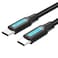 VENTION USB 2.0 C Male to Male Cable 0.5M Black PVC Type Model # COSBD
