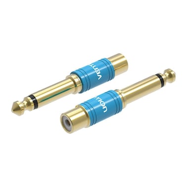VENTION 6.5mm Male to RCA Female Audio Adapter Gold Model # VDD-C03