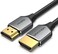 VENTION HDMI Male to Male Cable 8K 1M Silver Aluminum Alloy Type Model # ALCIF