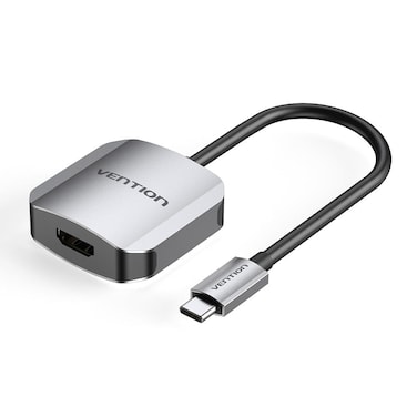 VENTION USB-C to HDMI Converter 0.15M Gray Aluminum Alloy Type Model # TDEHB