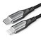VENTION USB 2.0 C Male to Lightning Male Cable Purple 2M Aluminum Alloy Type Model # TACVH