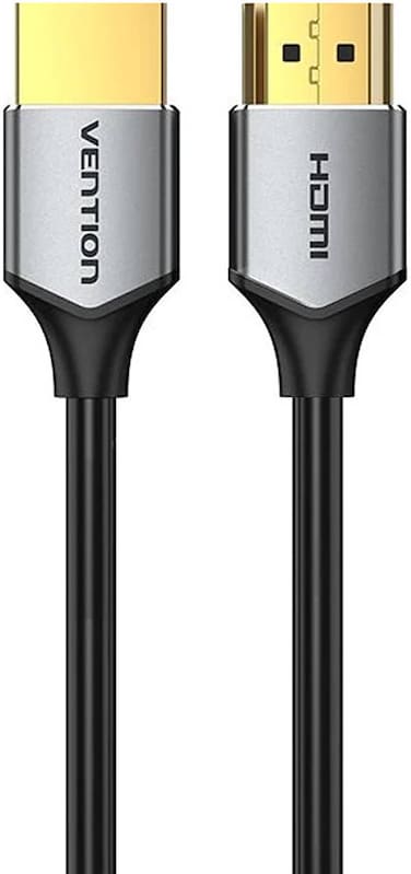 VENTION Ultra Thin HDMI Male to Male HD Cable 1M Gray Aluminum Alloy Type Model # ALEHF