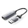 HDMI-A to USB-C/USB-A Video Capture Card 0.1M Gray