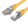 CAT 6A SFTP Industrial Flexible Patch Purple Cable 0.2m