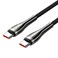 VENTION USB 2.0 C Male to C Male  5A Cable 1M Pink Silicone Type Model # TAWPF
