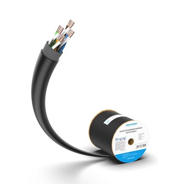 VENTION Cat6 UTP Outdoor Ethernet Patch Cable 305M Black Model# IHLB305