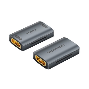 VENTION HDMI Female to Female Repeater Gray Aluminum Alloy Type AIWH0