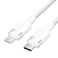 VENTION USB 2.0 Type-C Male to Lightning Male 3A Cable 2M White Aluminum Alloy Type Model# LALWH