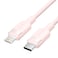 VENTION USB 2.0 Type-C Male to Lightning Male 3A Cable 1M Pink Aluminum Alloy Type Model# LALPF