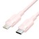 VENTION USB 2.0 Type-C Male to Lightning Male 3A Cable 2M Pink Aluminum Alloy Type Model# LALPH
