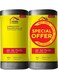 CHOICE 50 Gallons, Pack of 40-Pieces, Size 75*103 cm (20 Trash Bags X 2 Rolls), Heavy Duty Bio-degradable Garbage Bags Rolls, Bin Liners