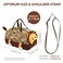 Nohoo 3D Cute Lion Kids Duffle Bag/Activity Bag - Brown, 18"
