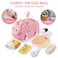 Nohoo 3D Cute Rabbit Kids Duffle Bag/Activity Bag - Pink, 18