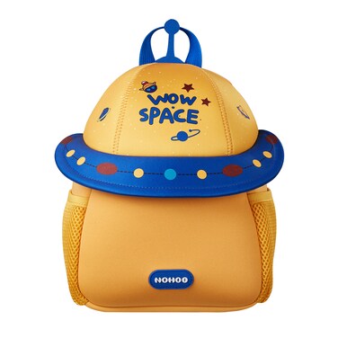 Nohoo 3D Cute UFO Kids School Bag/Activity Bag 10" - Yellow