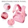 Nohoo 3D Cute Marshmallow Kids School Bag/Activity Bag 10"- Pink