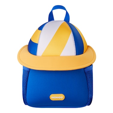 Nohoo 3D Cute Volleyball Kids School Bag/Activity Bag 10" - Blue