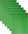 A4 Green Double Sided Foam Board (21 x 29.7 cm) &ndash; 6 Pack   5mm Thick Polystyrene Sheets for Model Making, Photo Mounting, Presentations, Arts &amp; Crafts, School &amp; Office