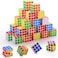 20-Pack Mini Cube Party Favors - Fun Puzzle Toys for Kids, Classroom Rewards, Birthday Goody Bag Fillers, Stress Relief Gifts, Brain Teasers, Travel Toys, and Office Desk Accessories