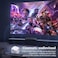 Smart Screen Projector: 5G WiFi, Bluetooth, Quadrangle Trapezoid Design, 1080P Android Projection for Movies, Music, TV, and Gaming (A009-Q1, Black)