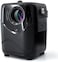 Smart Screen Projector: 5G WiFi, Bluetooth, Quadrangle Trapezoid Design, 1080P Android Projection for Movies, Music, TV, and Gaming (A009-Q1, Black)