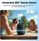 Tribit StormBox Mini+ Bluetooth Speaker 12W,360&deg;Surround Sound,12H Playtime,BT 5.4,IPX7 Waterproof,LED Lights,Custom EQ,TWS Pairing,Type-C, AAC/SBC Support,Portable for Home/Outdoor/Travel Green
