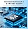 Tribit StormBox Mini+ Bluetooth Speaker 12W,360&deg;Surround Sound,12H Playtime,BT 5.4,IPX7 Waterproof,LED Lights,Custom EQ,TWS Pairing,Type-C, AAC/SBC Support,Portable for Home/Outdoor/Travel Green

