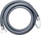 REEF Washing Machine Inlet Hose, 150 cm, Grey, Durable &amp; Flexible Design, Model RF-WMH-IN 1.5M