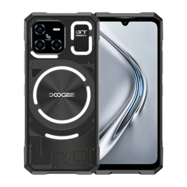 DOOGEE Blade GT 10.5mm Ultra-thin Dimensity 7050 Android 14 Rugged Phone &ndash; Black