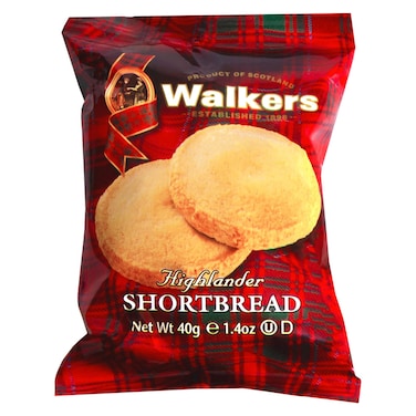 Walker's Shortbread Highlanders Biscuit, 40g