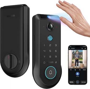 Lockin Veno Pro Palm Vein Video Smart Lock