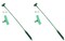 Pack of 2 Boyu Scraper Brush With Blade - Green - 60cm