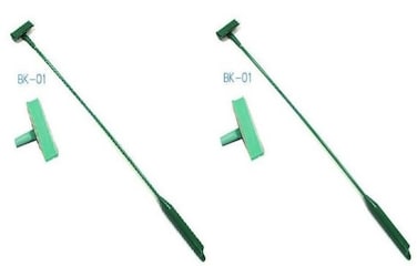 Pack of 2 Boyu Scraper Brush With Blade - Green - 60cm