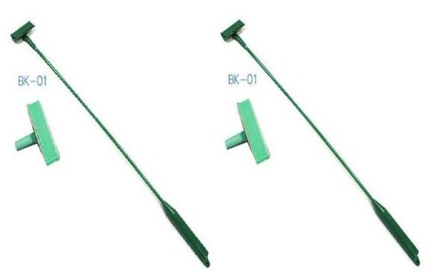 Pack of 2 Boyu Scraper Brush With Blade - Green - 60cm