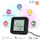 UanTii Tuya Smart Universal IR Remote With Temperature Humidity Sensor with Display Wifi Infrared Remote with Thermometer for Air Conditioner, TV.etc Works with Alexa Google Assistant

