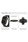 Smartbarry A63 Smartwatch - 2.2-Inch HD Curved AMOLED Screen - Fitness Tracker - Black