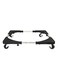 Moveable Stand Black/Silver 56x56cm